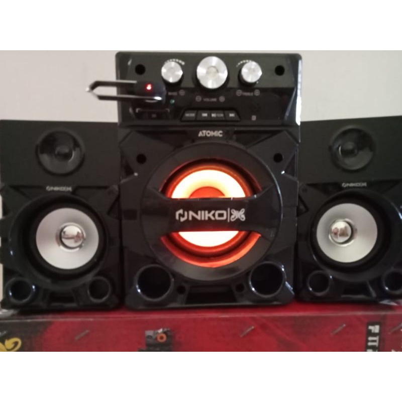 SPEAKER AKTIF NIKO ATOMIC EXTRABASS BLUETOOTH