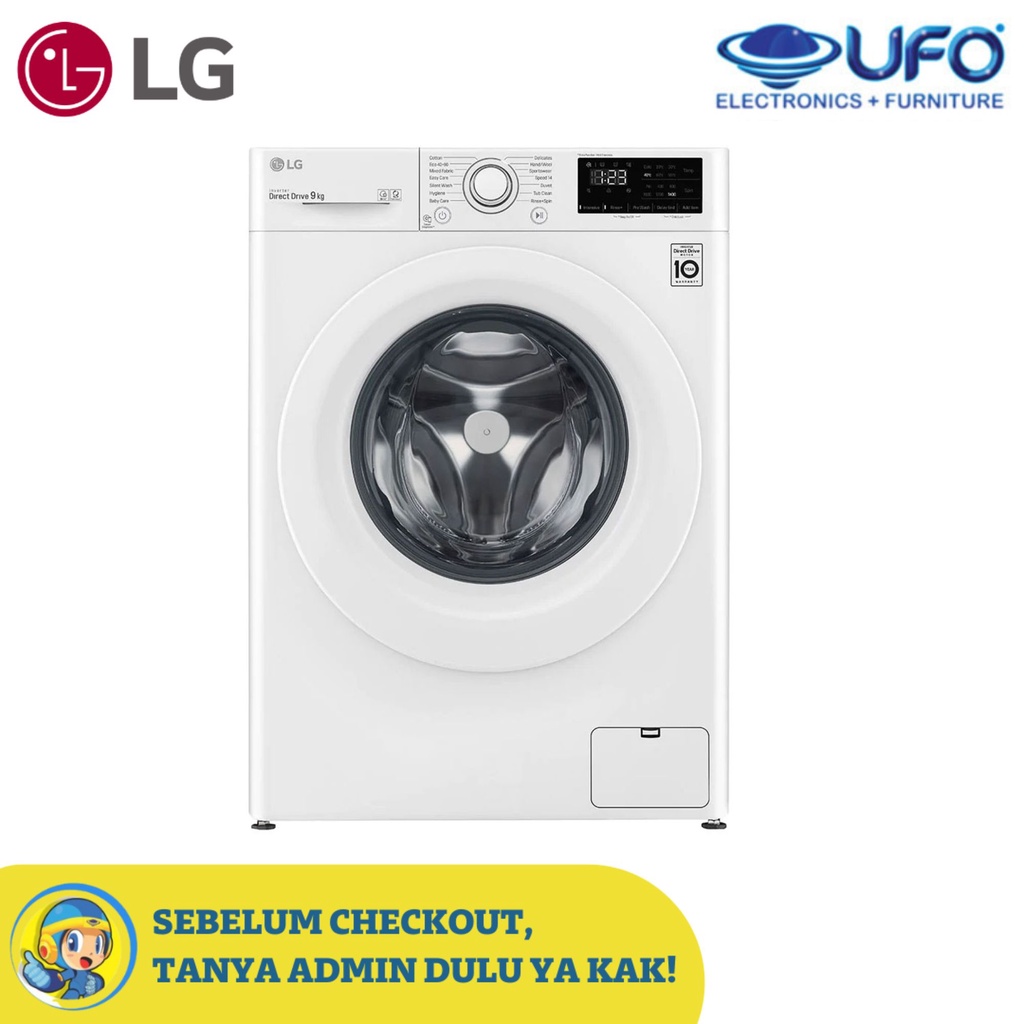 LG FV1209S5WN MESIN CUCI FRONT LOADING 9 KG