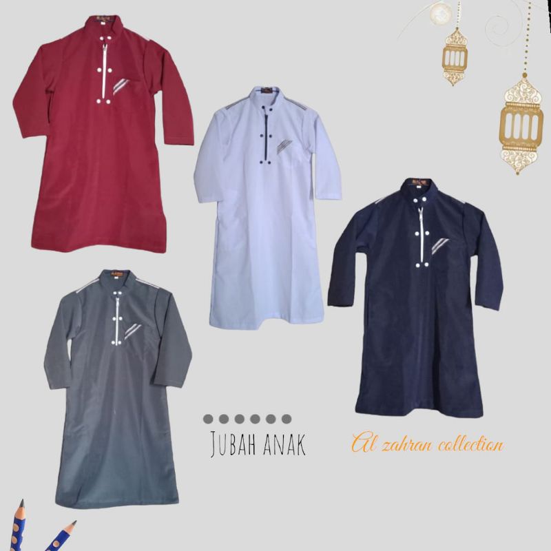 JUBAH ANAK / GAMIS ANAK 2 - 14 TAHUN 01