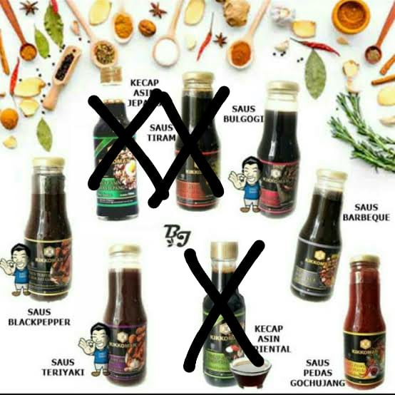 

Kikkoman Saus Korea Ready 5 Varian