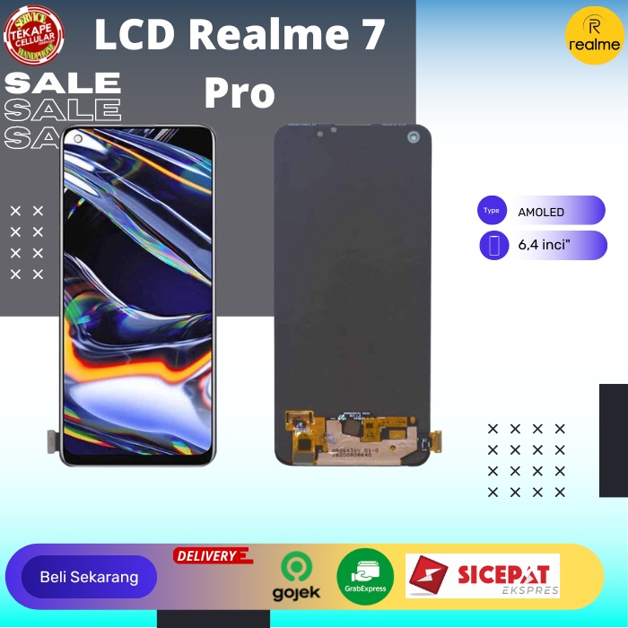 Lcd Realme 7 Pro bergaransi