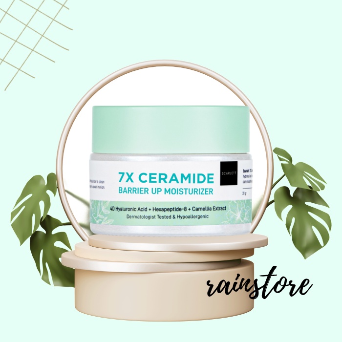 Scarlett Whitening 7X Ceramide Barrier Up Moisturizer 20g