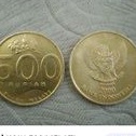 uang Rp. 500 kuning