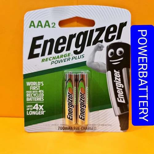 Energizer Power Plus AAA A3 Recharge Battery 700mAh isi 2 pcs Original