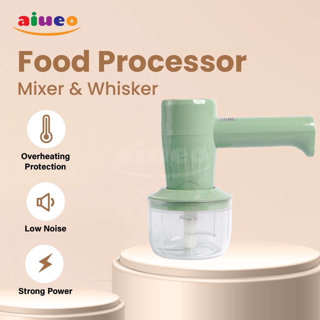 [SALE] Blender Mini Food Processor Chopper Whikser 2 in 1| Blender Manual