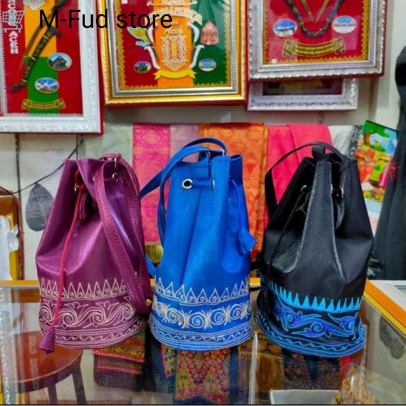 Tas Selempang serut kecil khas Aceh