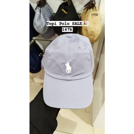 Topi Polo SALE ori (Grey)