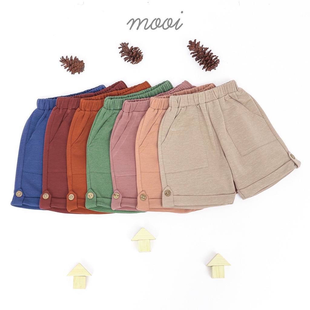 Mooi Celana Pendek Anak Laki-Laki Eze Short Pants / Celana Pendek Anak 1-5 Tahun