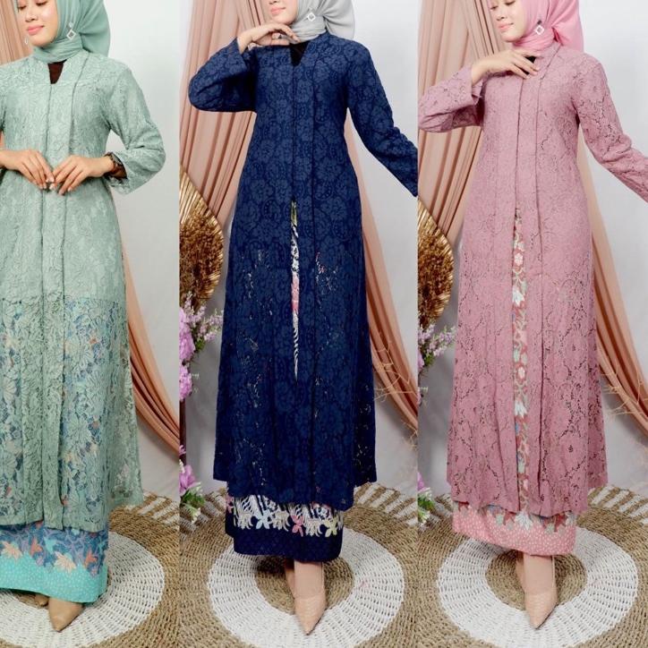 Stok Baru SET KEBAYA HAYATI /  SET KEBAYA WISUDA / SET KEBAYA PESTA / SET KEBAYA KARTINI / SET KEBAY
