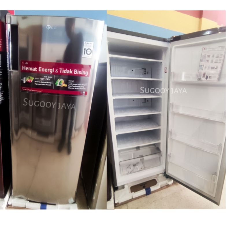 FREZEER KULKAS LG 1 Pintu GN-INV304SL