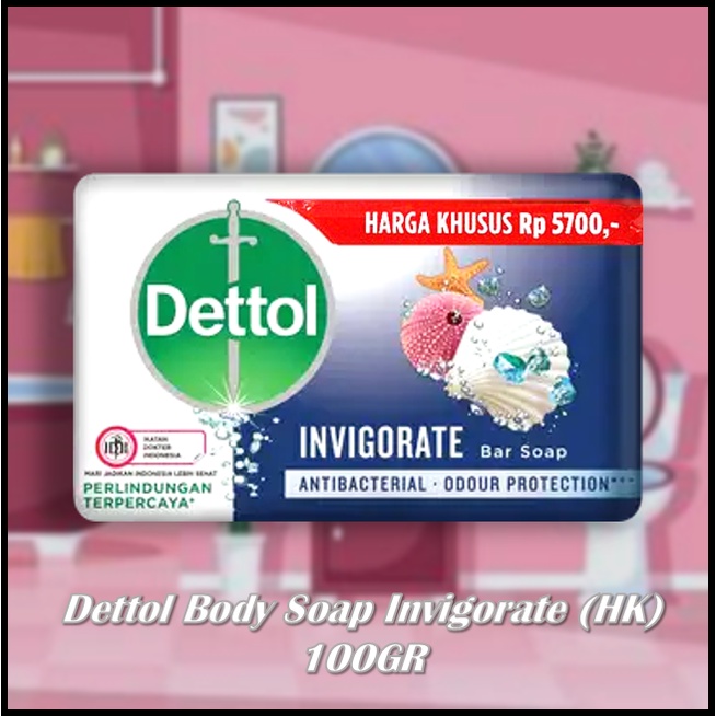 Dettol Body Soap Invigorate 100GR