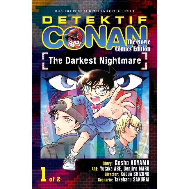 KOMIK Detektif Conan The Movie: The Darkest Nightmare