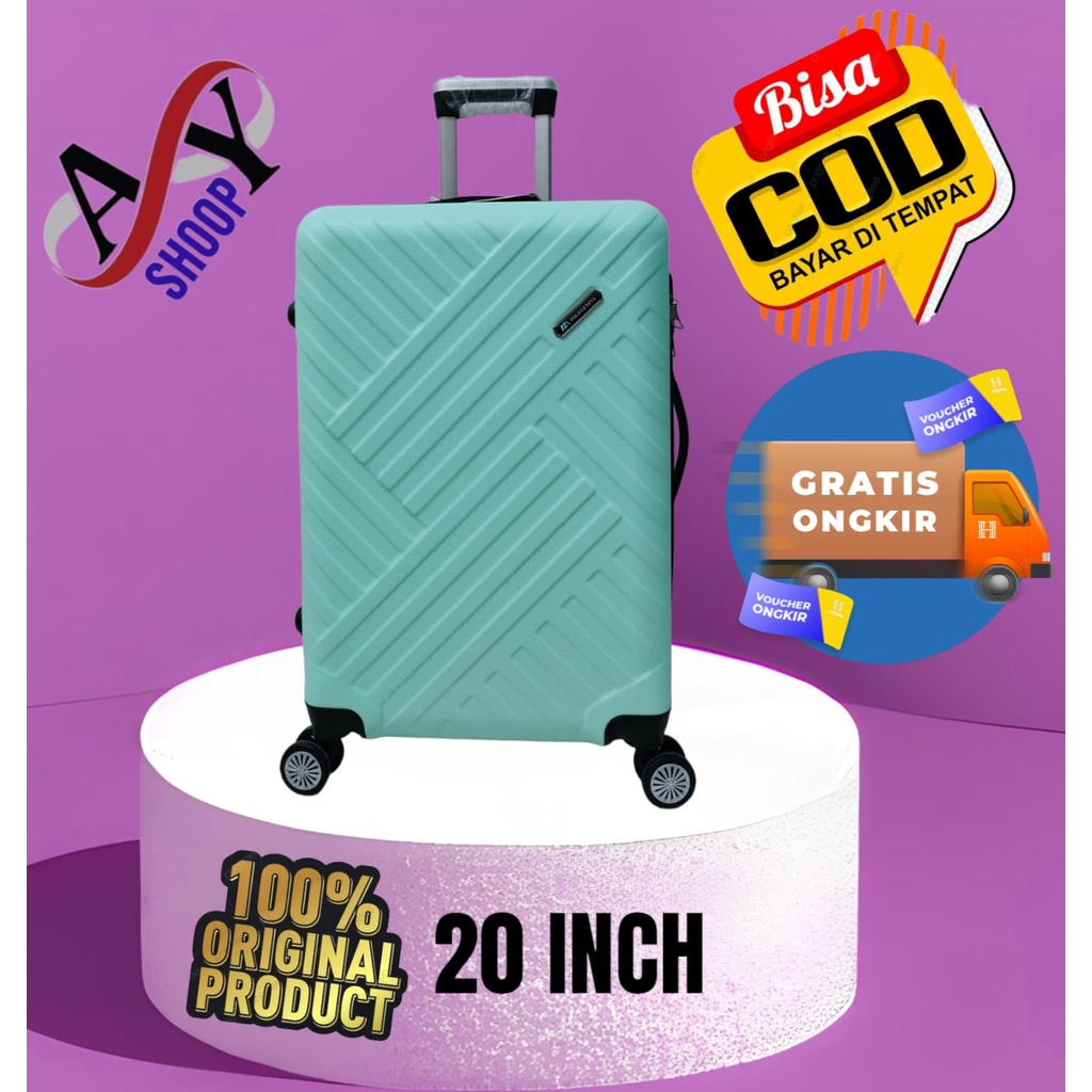 koper 20 inch koper cabin pesawat koper polo geneva koper sedang koper bahan premium 003