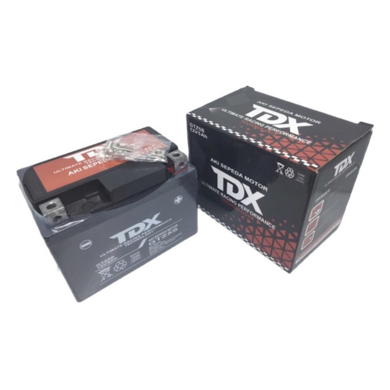 Aki Motor Kering Accu Motor Kering TDX GTZ5S GM5Z-3B GTZ7S Untuk Motor Kharisma Supra Satria Vario R