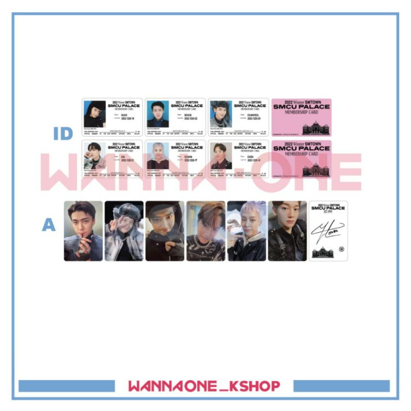 photocard exo smcu palace