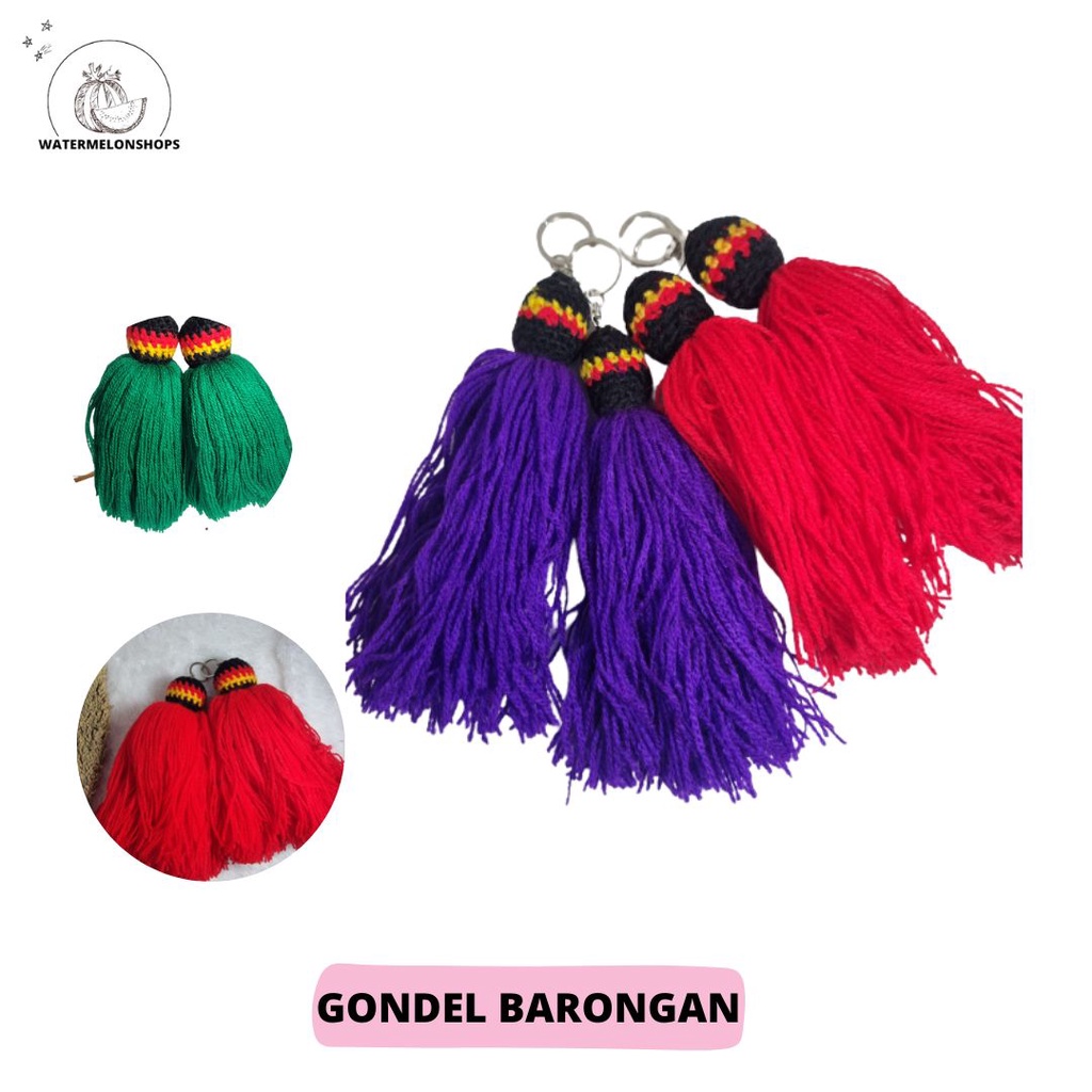 Gondel/ Sungut barongan super jos / GONDEL AKSEORIS BARONGAN / gondel barongan kuda lumping jaranan/