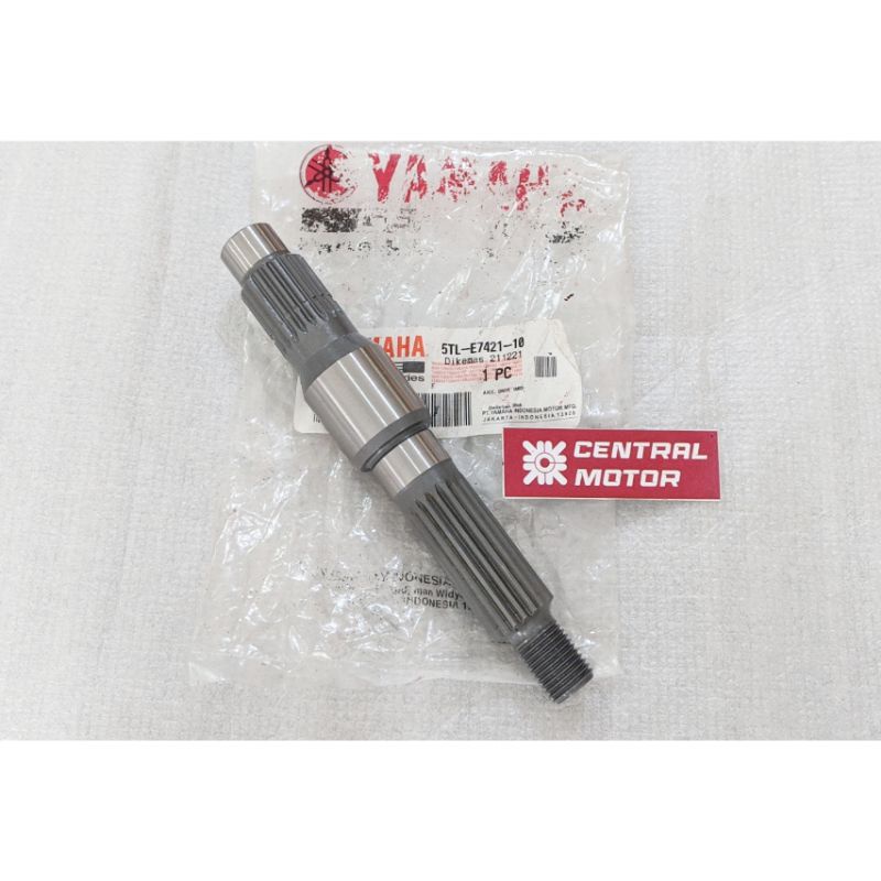 AS RODA GERBOX GIR GEAR GER BOX BELAKANG MIO SPORTY SOUL ORIGINAL YAMAHA GENUINE PARTS 5TL-E7421-10