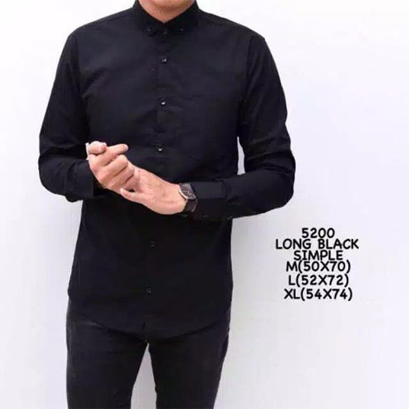 KEMEJA PRIA MENS POLOSAN LENGAN PANJANG COOLMAN PAKIAN PRIA CASUAL PAKAIAN DINAS PNS KERJA