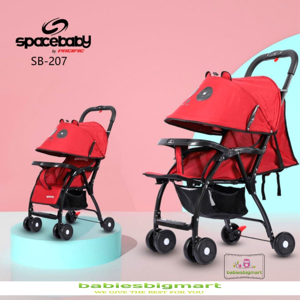 STROLLER SPACEBABY SB 207 SB 315 CABIN SIZE KERETA DORONG SPACE BABY MURAH