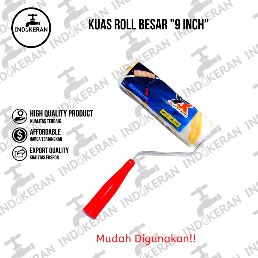 INDOKERAN - Kuas Roll - 9 Inch