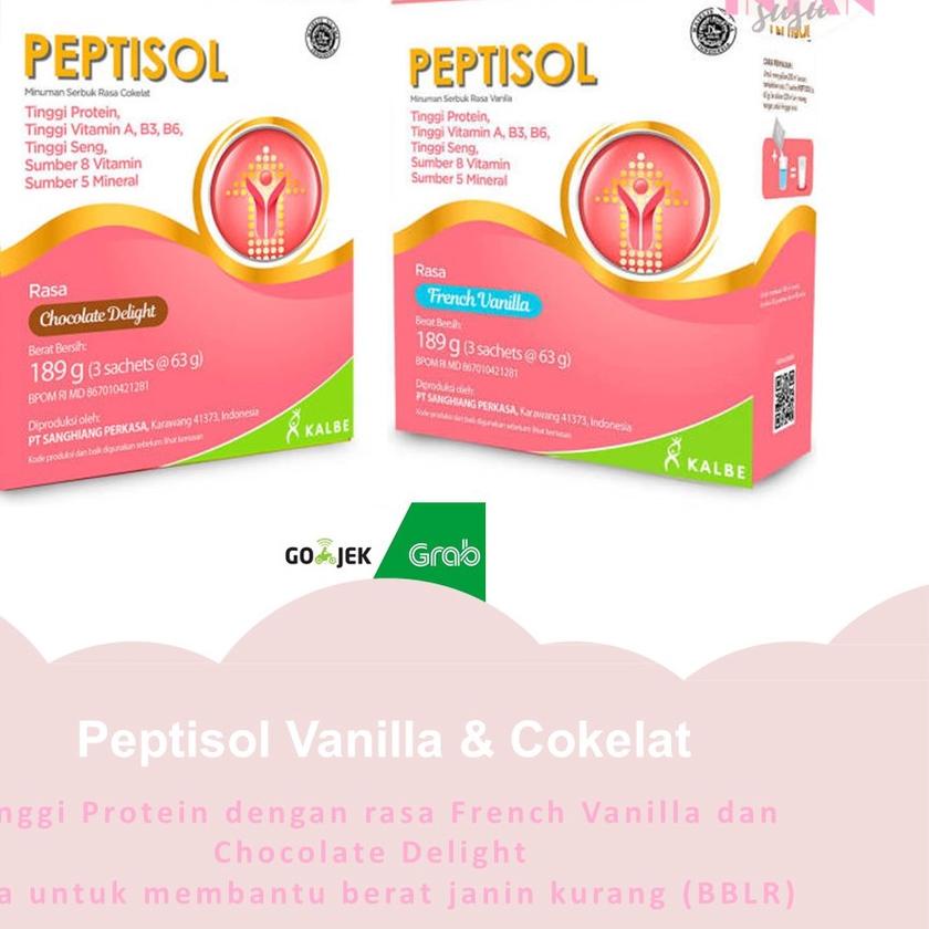 

◘ Peptisol Cokelat Vanila Susu BBLR ♖