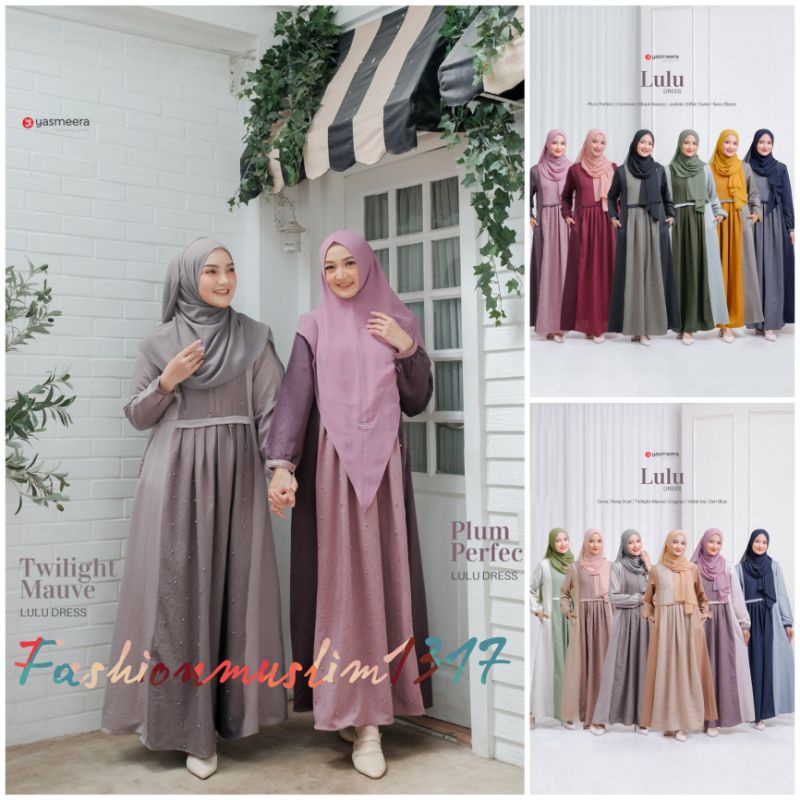 PROMO SALE NEW GAMIS LULU DRESS BY YASMEERA