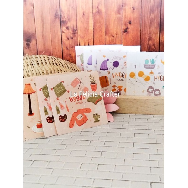 

Stiker Pastel Hygge Untuk Hiasan Journal Kit Bujo/Sticker Aestetic