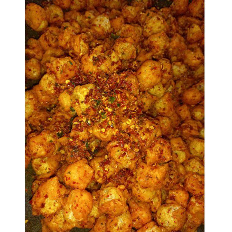 

LANGSUNG ORDER E891 Siomay mini kering Extra pedas Daun jeruk Netto 500 gram ぷ