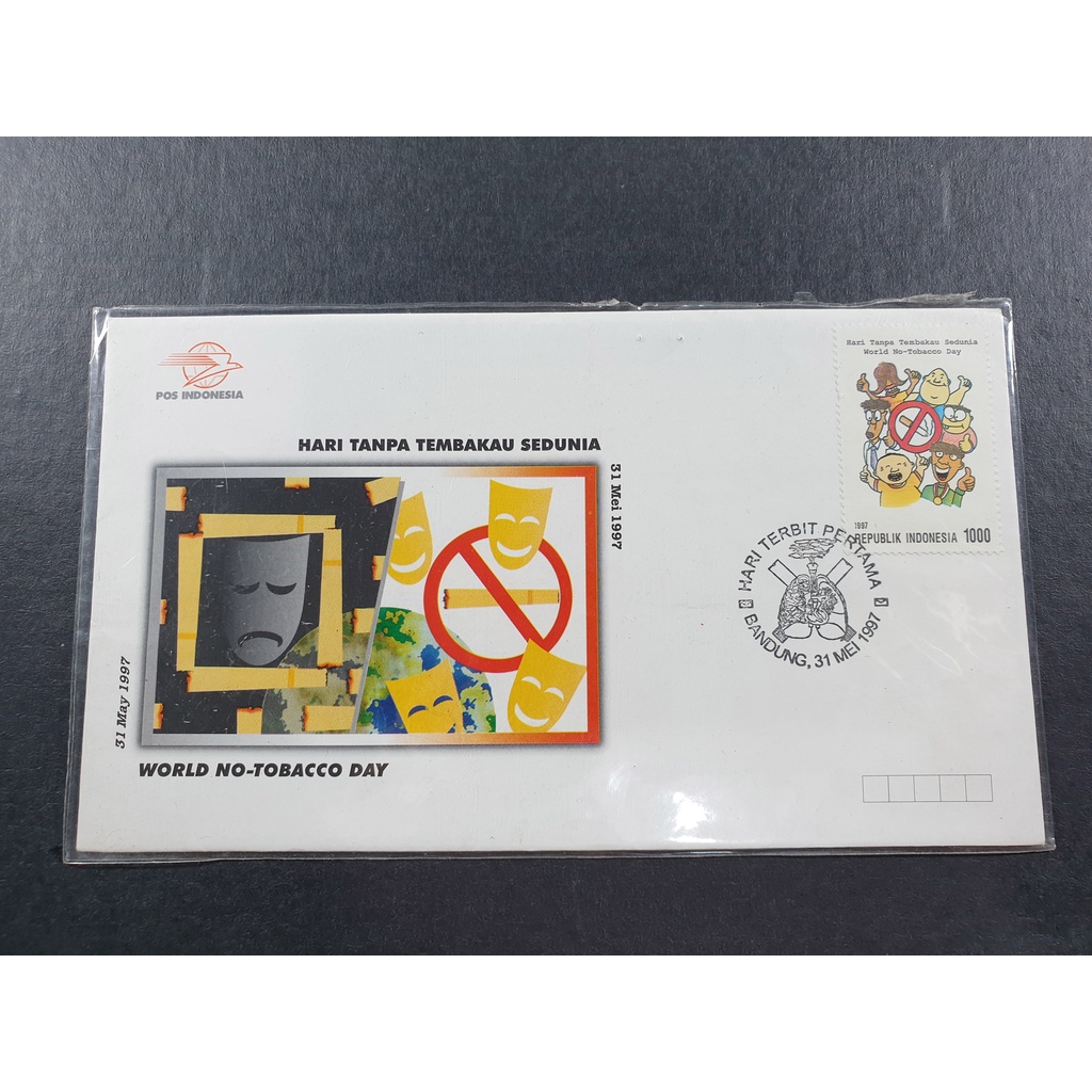 

Perangko SHP Hari Tanpa Tembakau Sedunia Tahun 1997