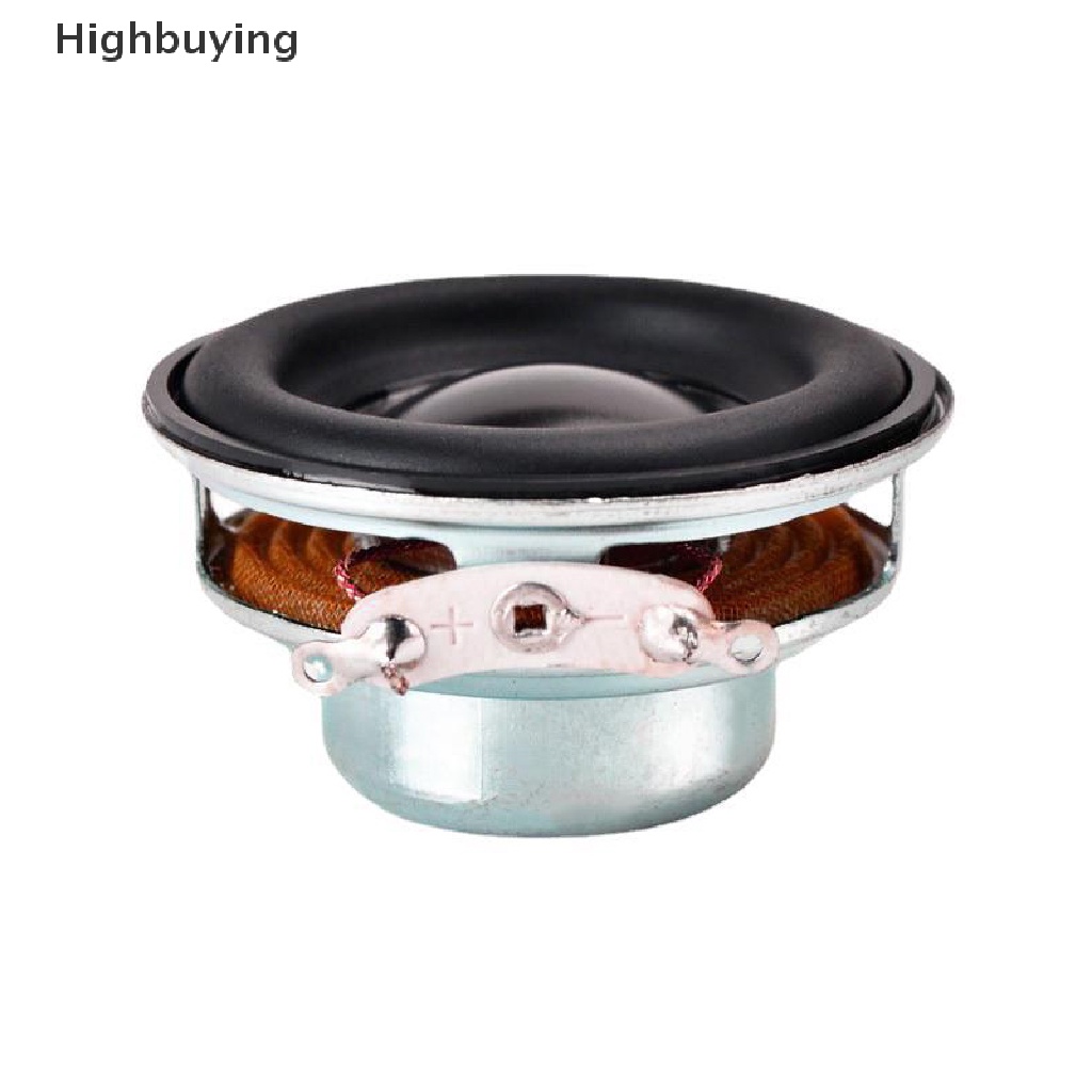 Hbid 40mm Speaker Mini Audio Portable 16core 4ohm 5W Speaker Jangkauan Lengkap Karet Samping Neodymium Besi Boron Speaker Magnet Glory