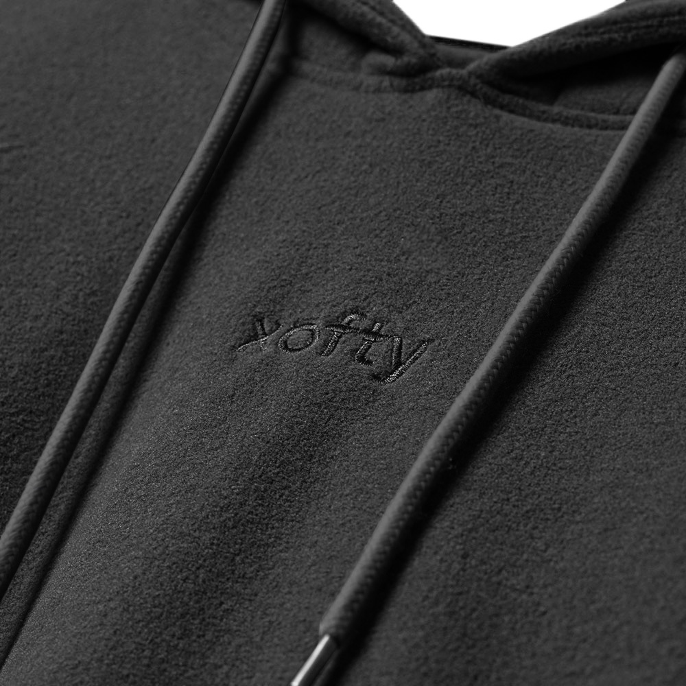 Xofty Valtari Polar Hoodie Sweater Black