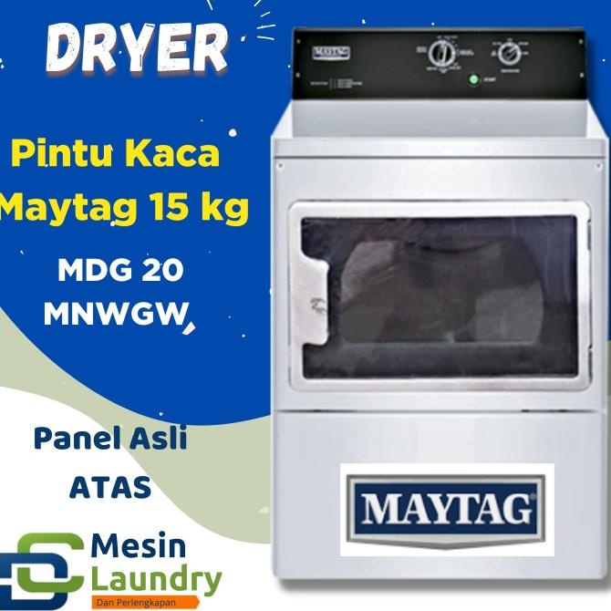 Maytag Dryer 15Kg Pintu Kaca/ PENGERING LAUNDRY