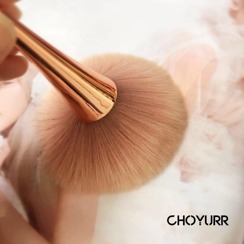 【COD】Powder / Blush On Brush Besar Blush On Makeup utk Bedak TaburKuas Make Up Korean Makeup Brush Foundation Tools Popular Portable -CH