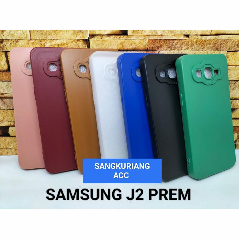 Softcase/Slikon Pro Camera Samsung J2PREM/J2/GRAND PRIME/J2PRO SLICON Macaron