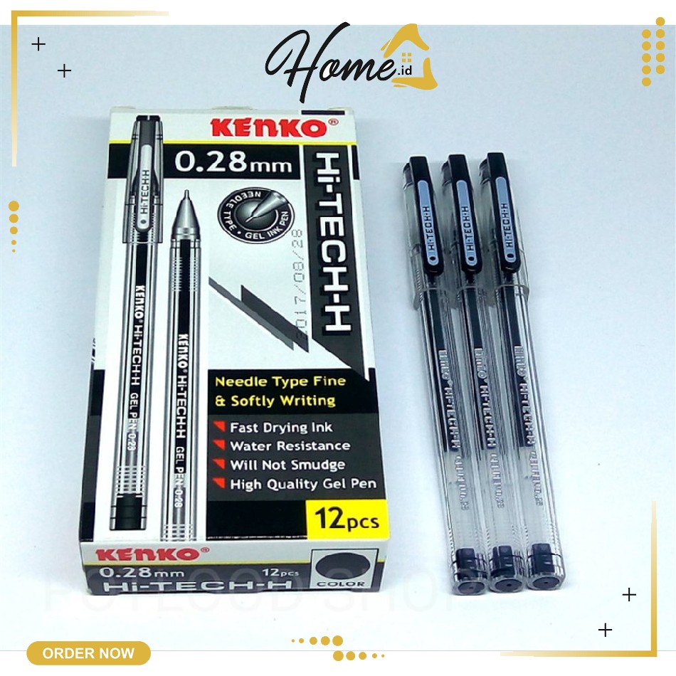 

Pen Hitec Kenko 0.28/PULPEN KENKO HI-TECH 0.28 G PEN HTM/BR