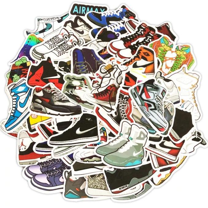 

Sneaker Sticker Pack (50pcs) MURAH