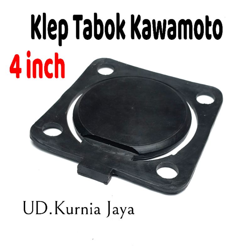 klep tabok kawamoto/niagara 4inch mesin pompa air
