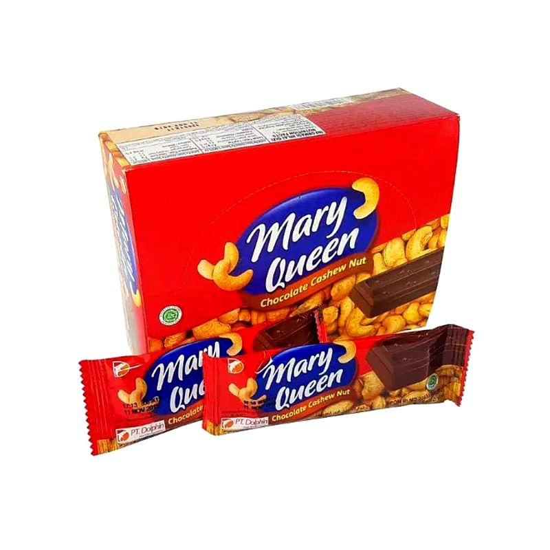 

Mary Queen Chocolate Cashew Nut 14gr x 24pcs