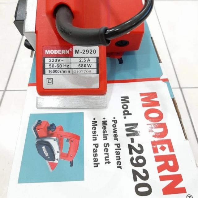 MESIN SERUT KAYU / MESIN PLANER MODERN M-2920 MESIN SERUT KAYU