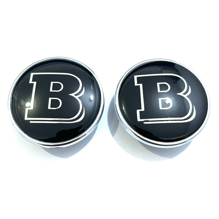 EMBLEM LOGO KAP MESIN MERCEDES BENZ 57MM W124 W140 W202 W204 W212 W211 - BRABUS