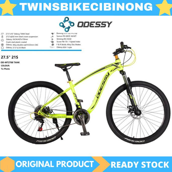 Sepeda Mtb 27.5 Odessy Tank Disc Brake