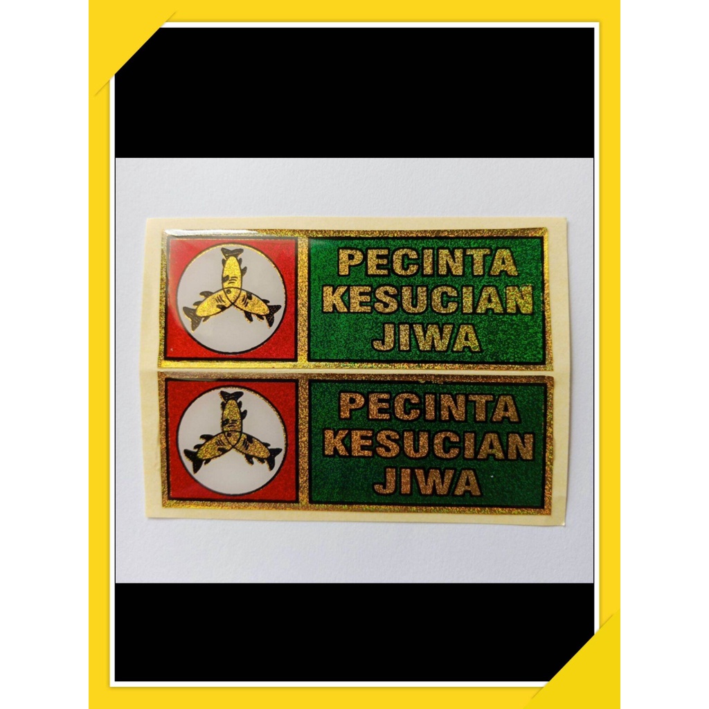 

stiker pecinta kesucian jiwa