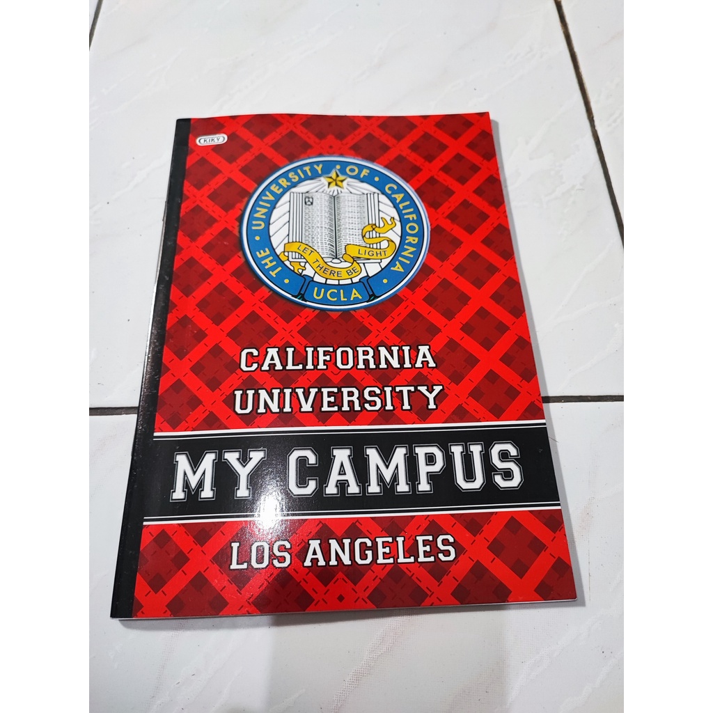 

Buku Tulis 34 lembar My Campus (Reject / cacat) satuan