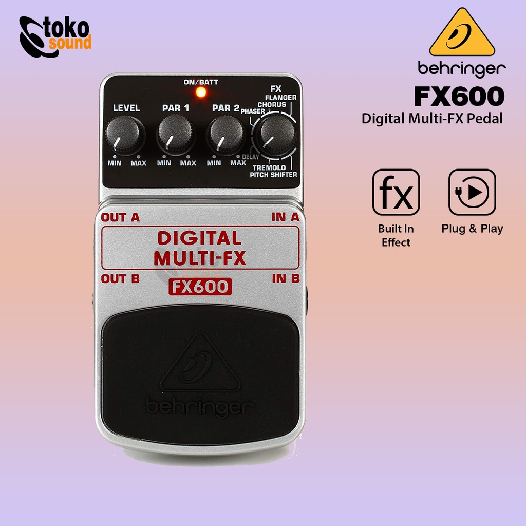 Behringer FX600 Digital Multi-FX Pedal