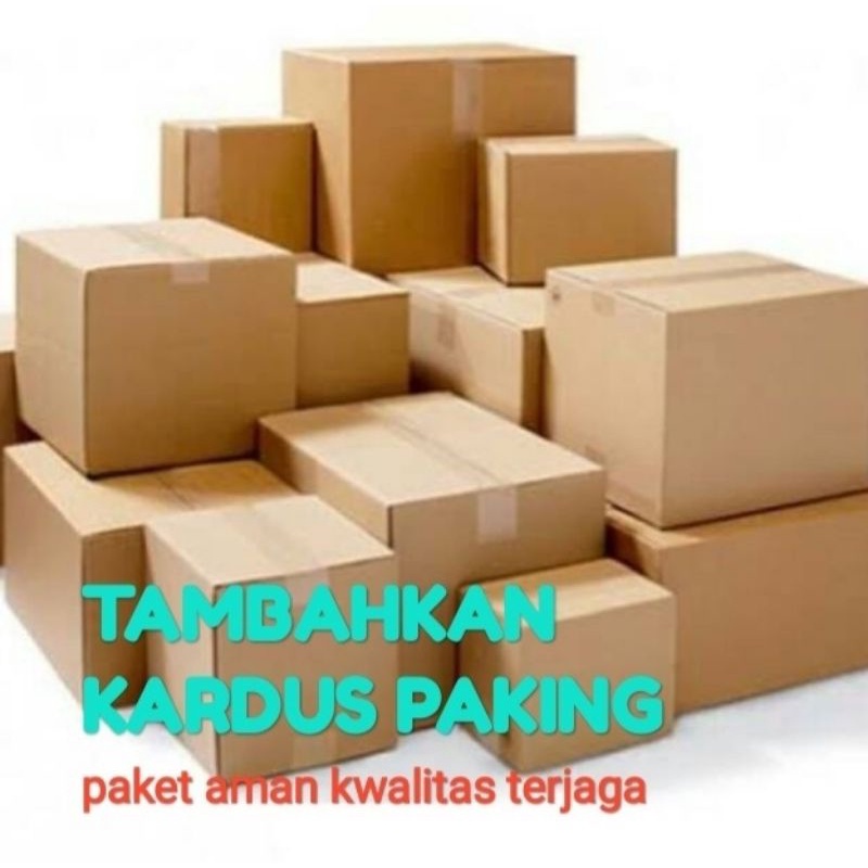 

GARANSI RETUR!! TAMBAHAN PACKING KARDUS