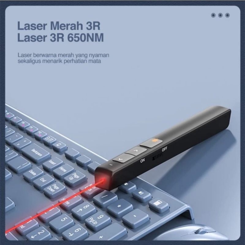 Deli Laser Pointer Wireless
