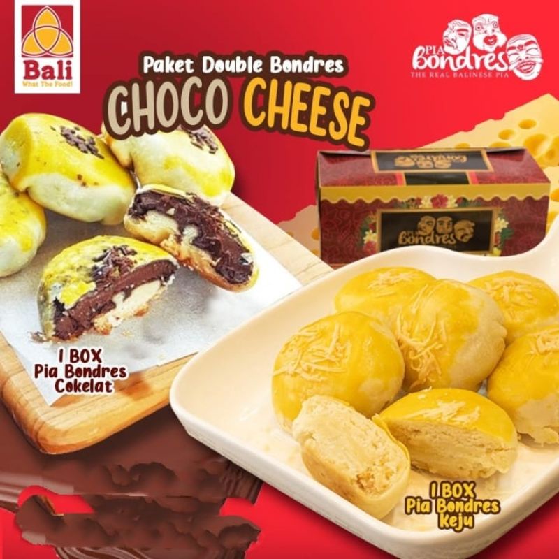 

Pia Bondres The Real Balinese Pia Paket Choco Cheese