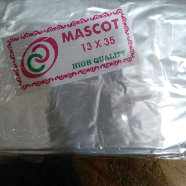 Plastik Tahu Mascot 13 x 35 - PT Mascot 13 x 35 - Plastik Panjang