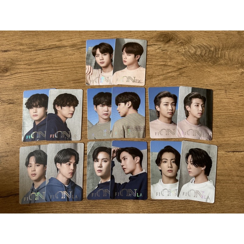 [READY STOCK] BTS X FILA ON PHOTOCARD WAPPEN