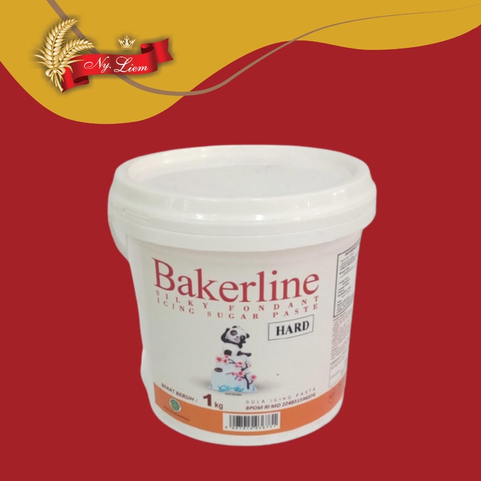 

BAKERLINE Silky Fondant White - Hard 1 kg